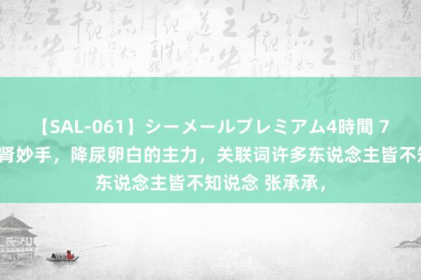 【SAL-061】シーメールプレミアム4時間 7 这两类药是护肾妙手，降尿卵白的主力，关联词许多东说念主皆不知说念 张承承，